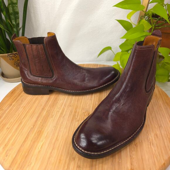 Cole Haan Brown Leather Chelsea Ankle Boots Men\'s SZ 13 C05564 Cole Haan Brown Leather C05564 Chelsea Boots Mens 12 M | eBay main image 2